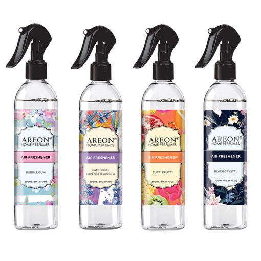 Odorizant de camera Areon Spray, 300 ml, diverse arome