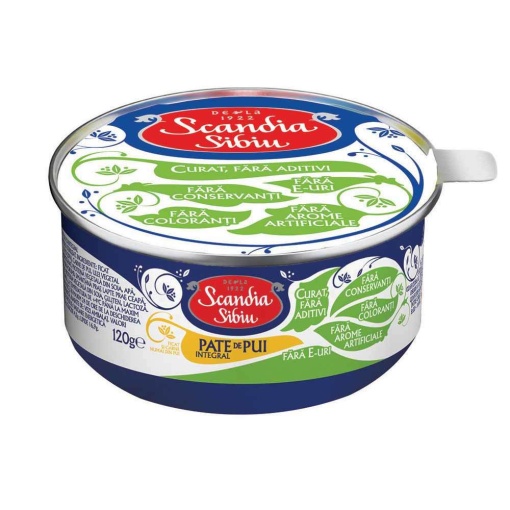 Pate de pui Scandia 120 g