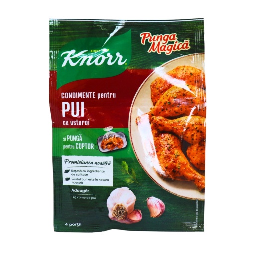 Punga magica Knorr cu pui si usturoi 28 g