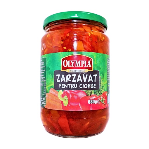 Zarzavat pentru ciorbe Olympia 720 ml