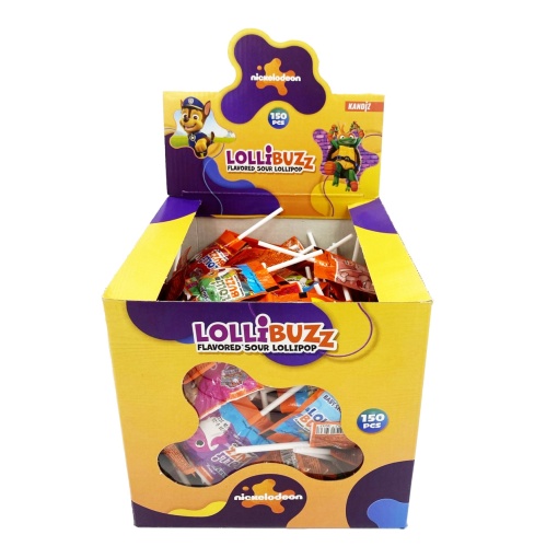 Acadele LolliBuzz Nickelodeon 6 g, 150 buc