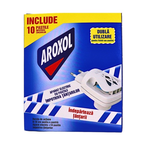 Aparat electric de tantari dubla utilizare cu 10 pastlie Aroxol
