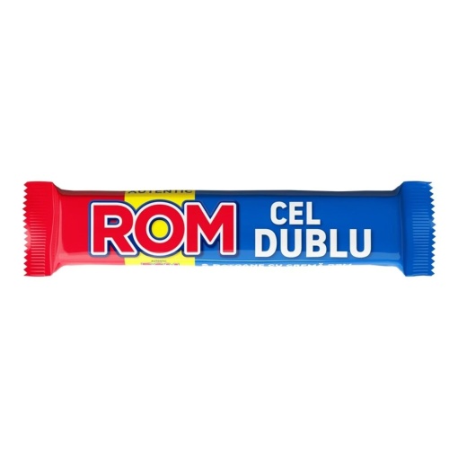 Baton de ciocolata Rom cel dublu 50 g, 36 buc