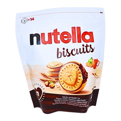 Biscuiti crocanti cu inima cremoasa de Nutella 14 buc, 193 g