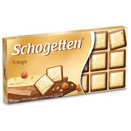 Ciocolata Trilogia Schogetten 100 g