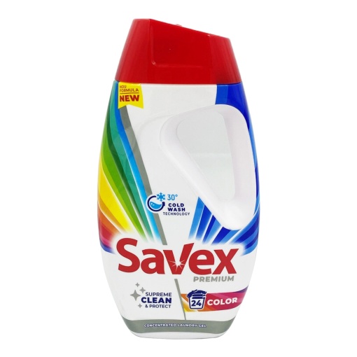 Detergent lichid Savex Color, 1.08 l