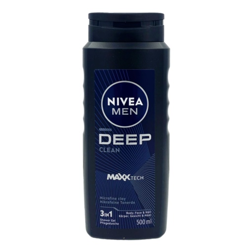 Gel de dus Nivea Men Deep Clean 500 ml