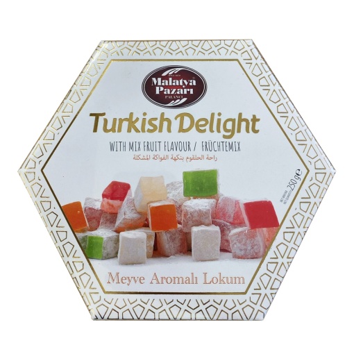 Rahat cu aroma de fructe Malatya Pazari 250 g