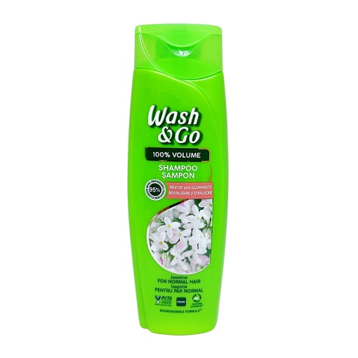 Sampon pentru revitalizare si stralucire Wash & Go Jasmine 180 ml
