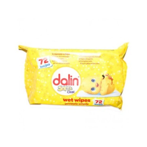 Servetele umede Dalin 72 buc