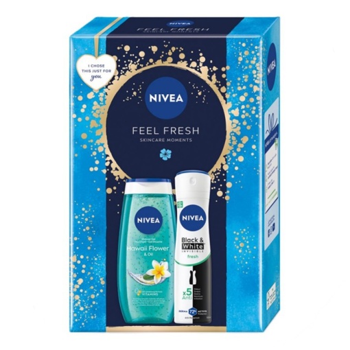 Set cadou Nivea Feel Fresh, 2 piese