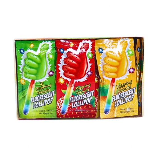 Acadele pocnitoare Neon Popping Candy 10 g, 30 buc