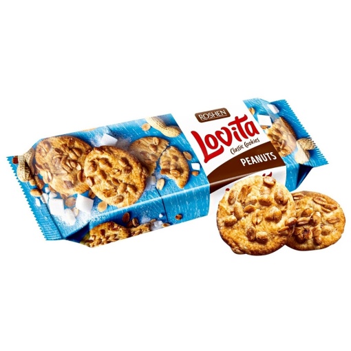 Biscuiti cu alune Roshen Lovita 150 g