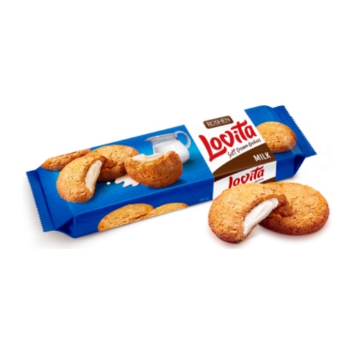 Biscuiti Roshen Lovita cu lapte 170 g