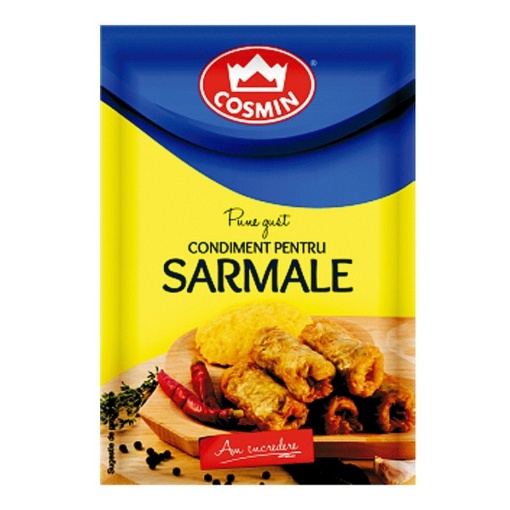 Condimente pentru sarmale Cosmin 20 g, 30 buc