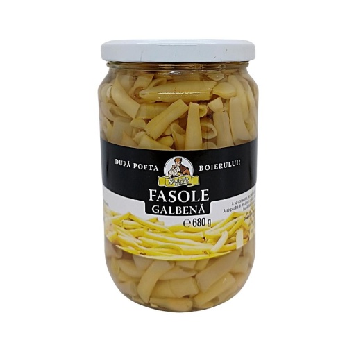 Fasole galbena la borcan Boierul 690 g