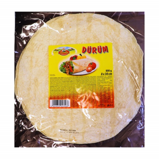 Foi de tortilla lipie din faina de grau Ivanka 8 x 30 cm, 800 g