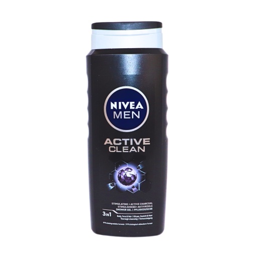 Gel de dus carbune activ Nivea Active Clean 500 ml