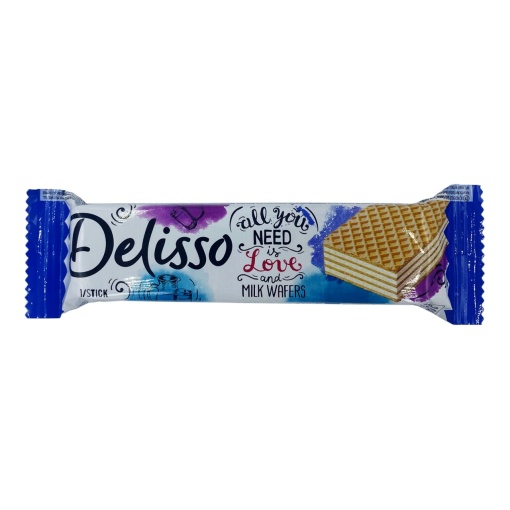 Napolitane cu crema de lapte Toren Delisso 28 g, 24 buc
