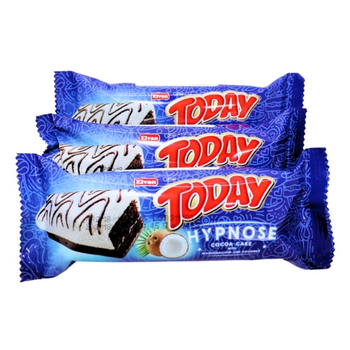 Prajituri de cacao cu marshmallow si cocos Today Hypnose 45 g, 24 buc