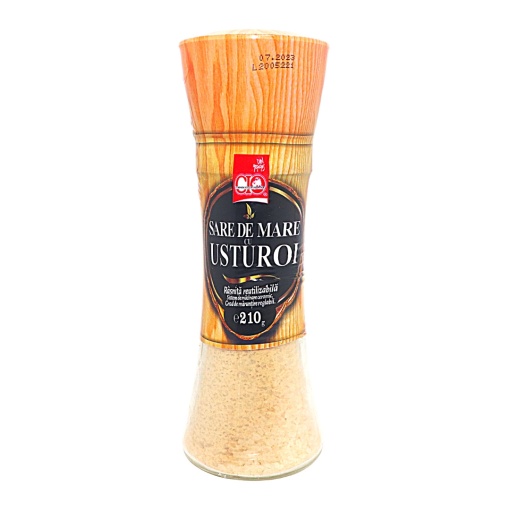 Rasnita cu sare de mare cu usturoi Cio 210 g