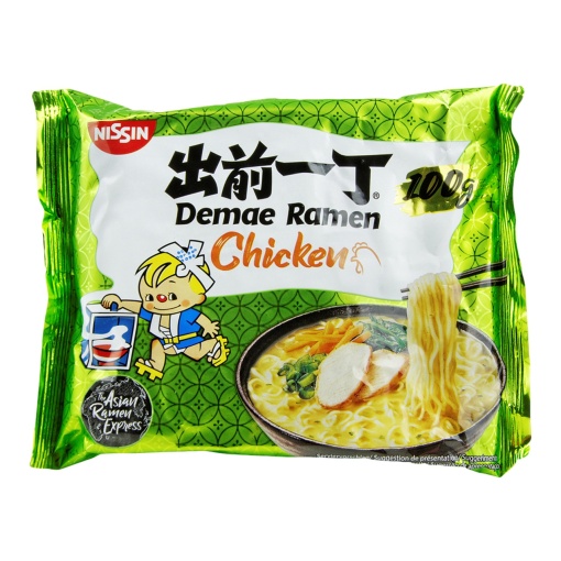 Supa instant de pui Nissin Demae Ramen, 100g