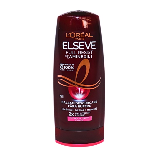 Balsam par fragil Elseve Full Resist cu aminexil, biotina, arginina 200 ml