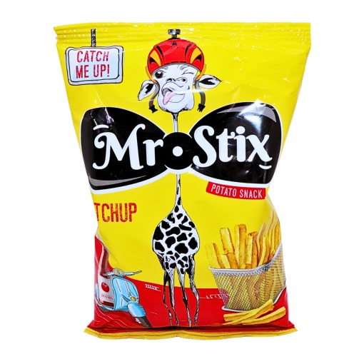 Chipsuri cu ketchup Kubeti Mr Stix 50 g