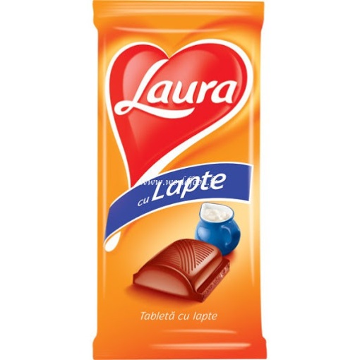 Ciocolata cu lapte Laura 80 g
