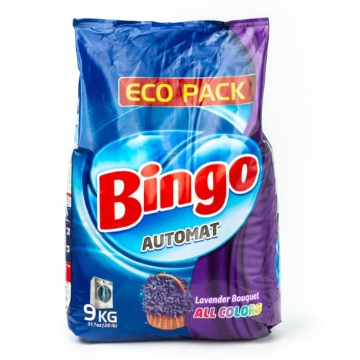 Detergent automat B ingo All Color Lavanda, 9 kg