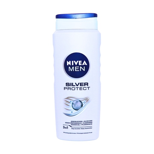 Gel de dus cu ioni de argint Nivea Silver Protect 500 ml