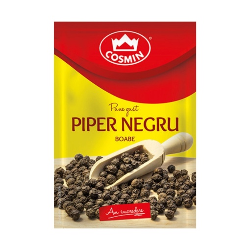 Piper negru boabe Cosmin 17 g, 30 buc
