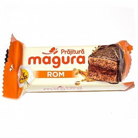 Prajitura cu rom Magura 35 g,24 buc