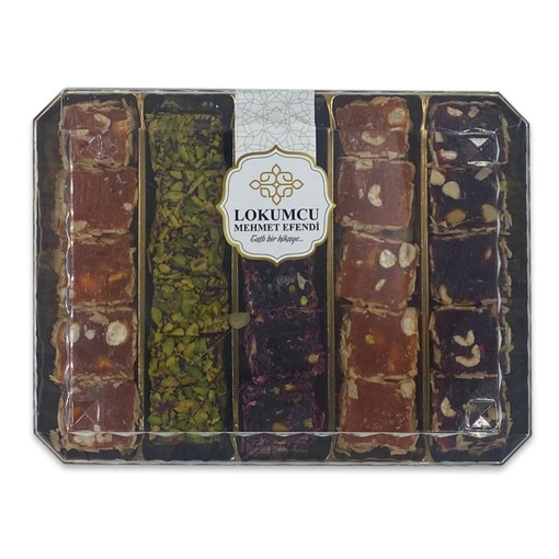 Rahat turcesc asortat cu arome de fructe mixte, 1 kg