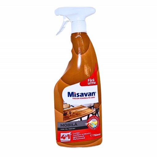 Solutie curatare mobila Misavan 4in1, 750 ml
