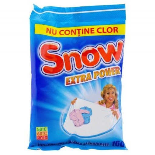 Solutie praf pentru pete Snow 160 g