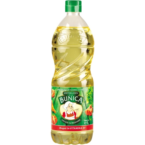 Ulei floarea soarelui Bunica 1 L, 6 buc