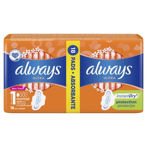 Absorbante Always Duo Ultra Size, 18 buc