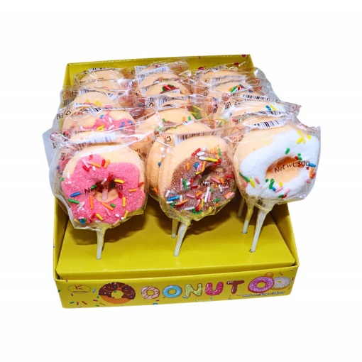Acadele marshmallow Nokitoand 30 g, 24 buc