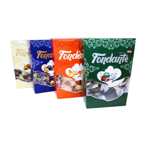 Bomboane fondante la cutie diverse arome Elvan, 300 g