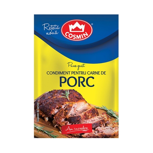 Condiment pentru carne de porc Cosmin 20 g, 35 buc
