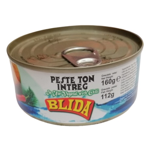 Conserva ton intreg picant Blida 160 g