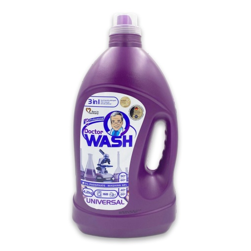 Detergent gel universal Doctor Wash, 4,2 L