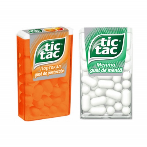 Drajeuri Tic Tac 18g diverse sortimente, 24 buc