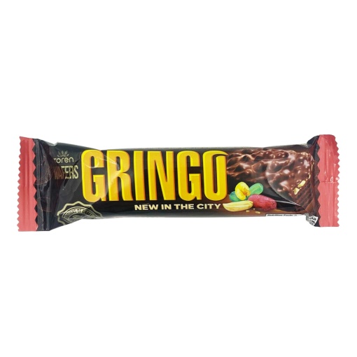 Napolitane galzurate cu crema de alune Gringo, 38 g, 24 buc
