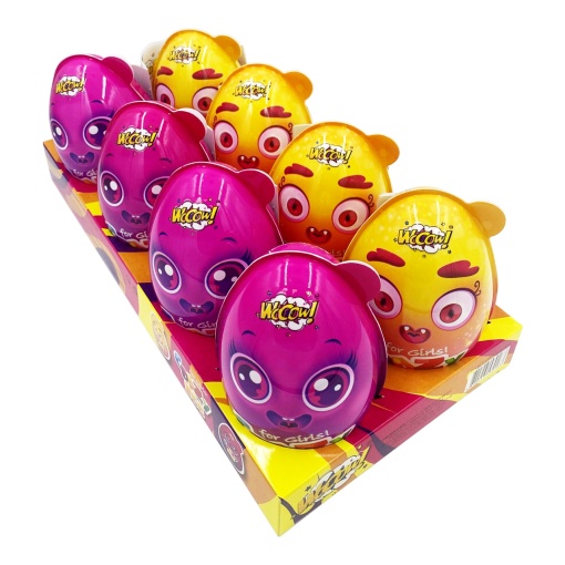 Oua cu surprize Wooow Crazy Egg 25 g, 8 buc