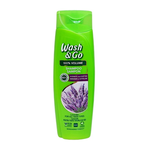 Sampon pentru hidratare si catifelare Wash & Go Lavanda 180 ml