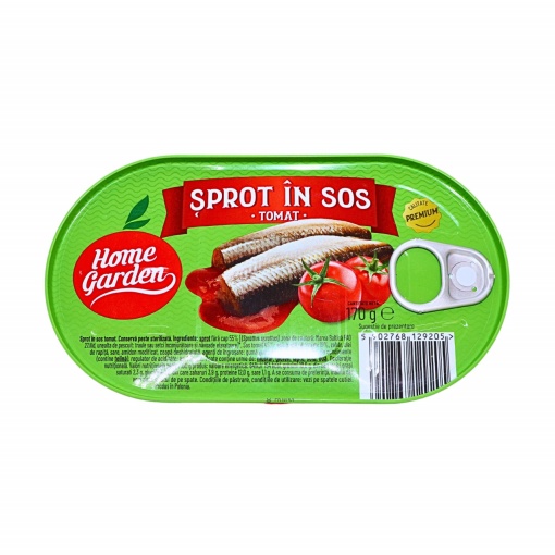Sprot in sos tomat Home Garden 170 g