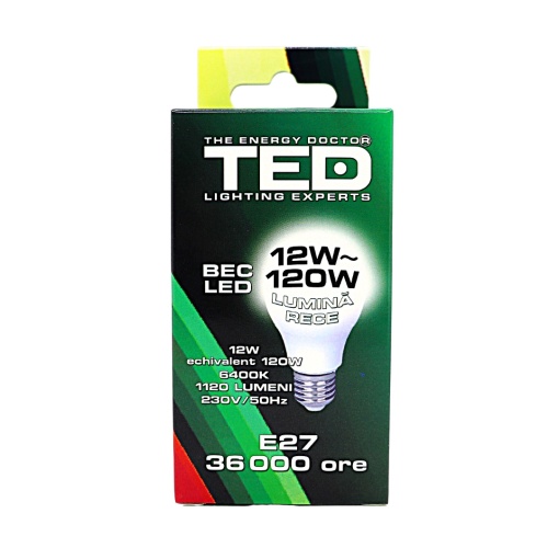 Bec cu led Ted 12 W