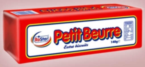 Biscuiti Rostar Petit Beurre 140 g, 24 buc